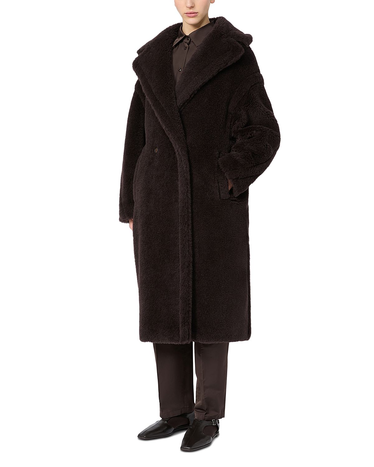 Max Mara Tedgirl Faux Fur Coat