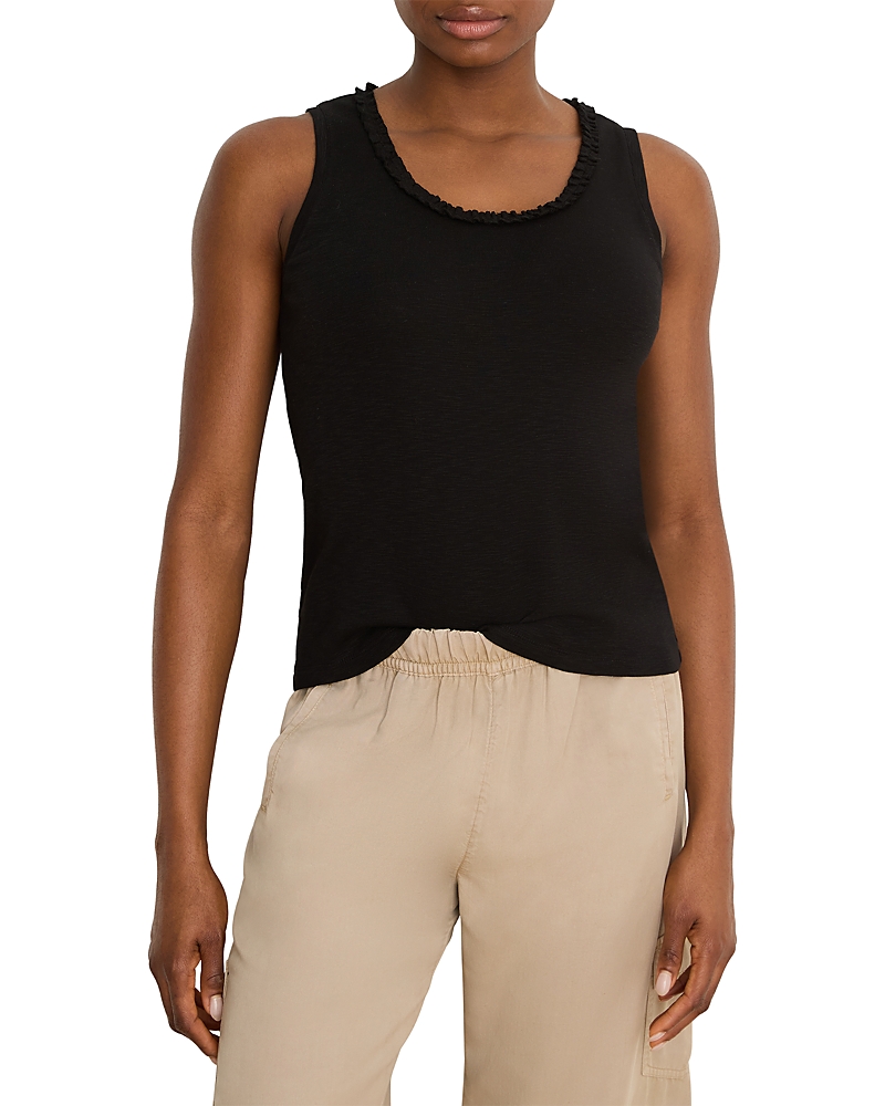 Nzt By Nic+Zoe Ruffle Neck Top