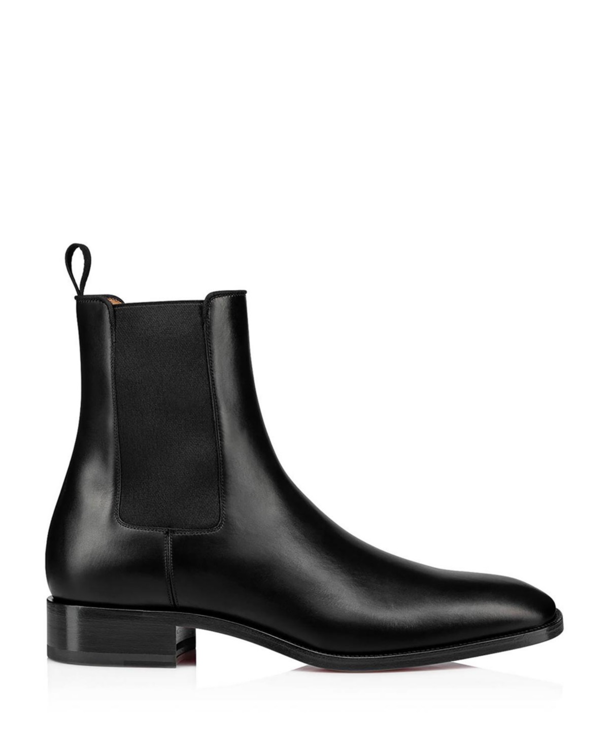 Christian Louboutin Men's Samson Chelsea Booties in Black