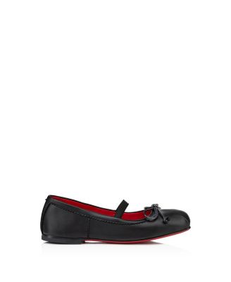 Christian Louboutin Unisex Baballet Ballerina Flats - Baby, Little Kid, Big Kid