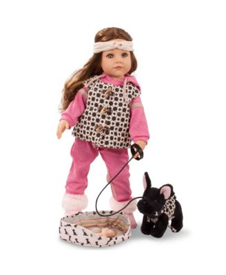  19.5" Hannah Staycation Poseable Standing Doll, Ages 3+