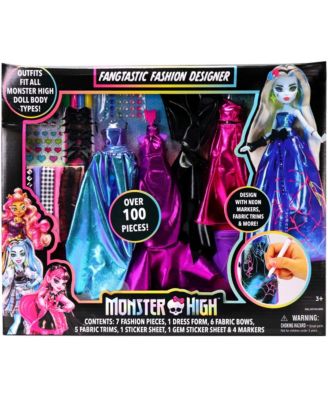 Monster High Fangtastic Fashion Designer Doll Kit, Ages 3+