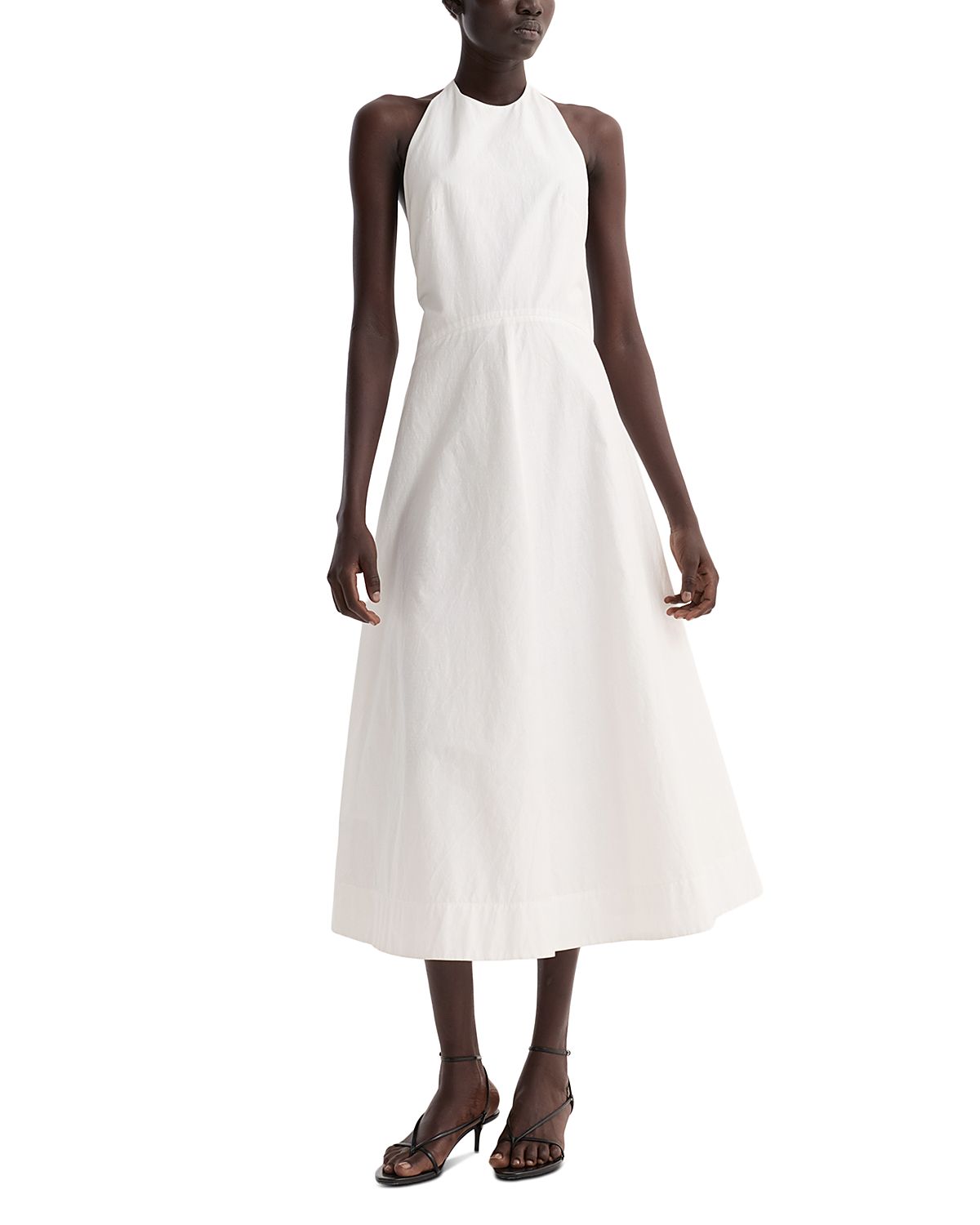 Rohe Halter Textured Cotton Dress