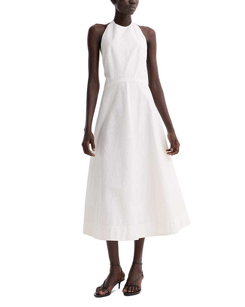 Rohe Halter Textured Cotton Dress
