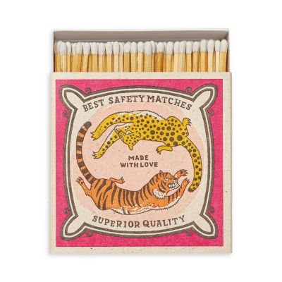 Chasing Big Cats Match Box