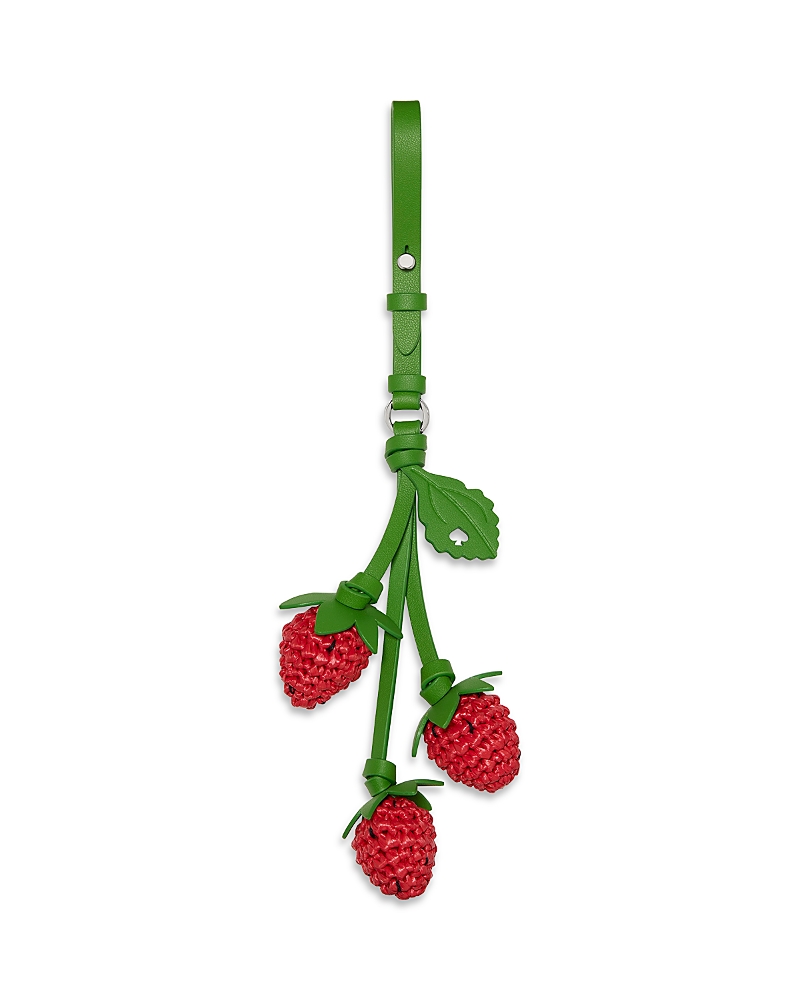 Kate Spade New York Charmed Strawberry Crochet Bag Charm · OS