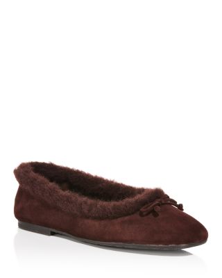 Women's Alie Cozy Suede Ballet Flats