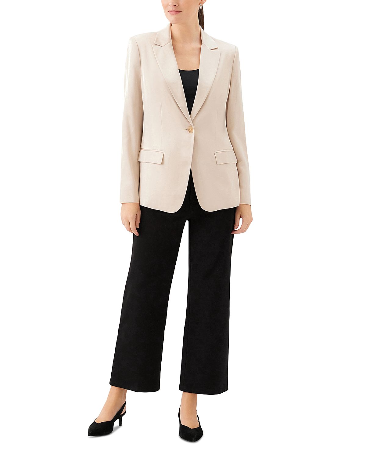 Karen Kane Satin Blazer