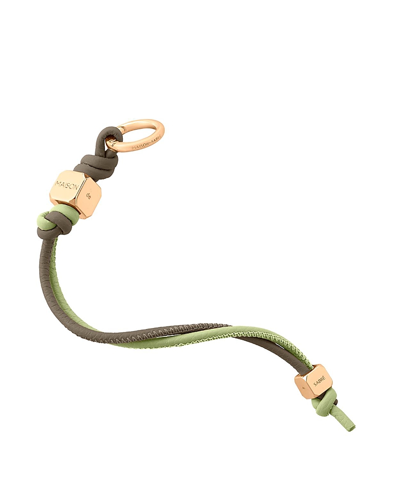 Maison De Sabre Leather Wristlet Charm · OS