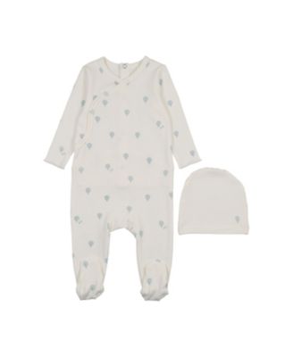 Unisex Hot Air Balloon Printed Footie - Baby