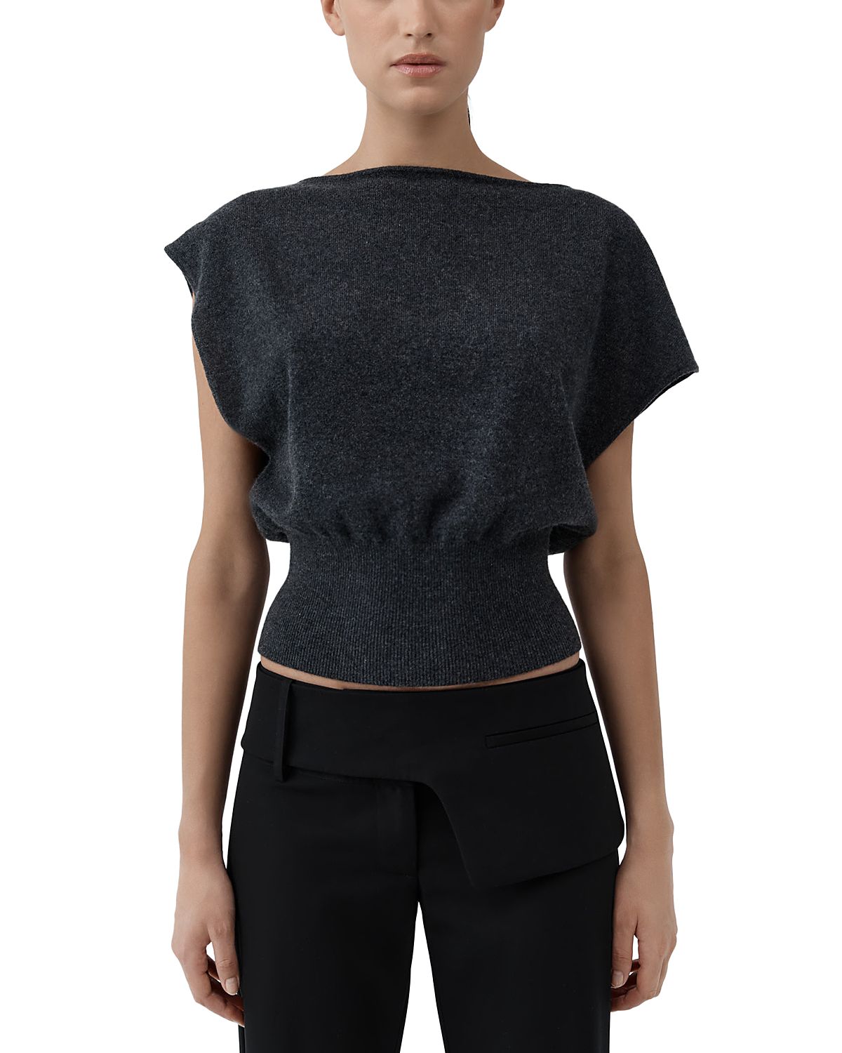 St. Agni Cashmere Asymmetric Top