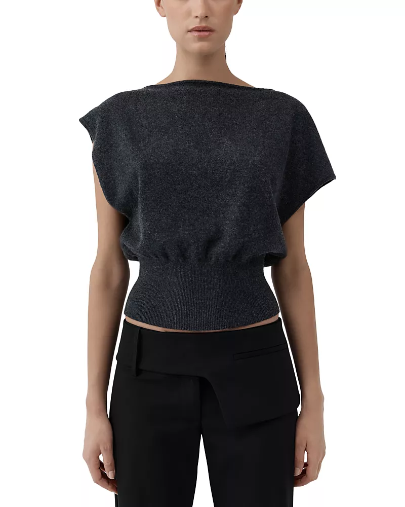 St. Agni Cashmere Asymmetric Top