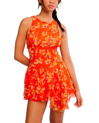 Raven Printed Mini Dress