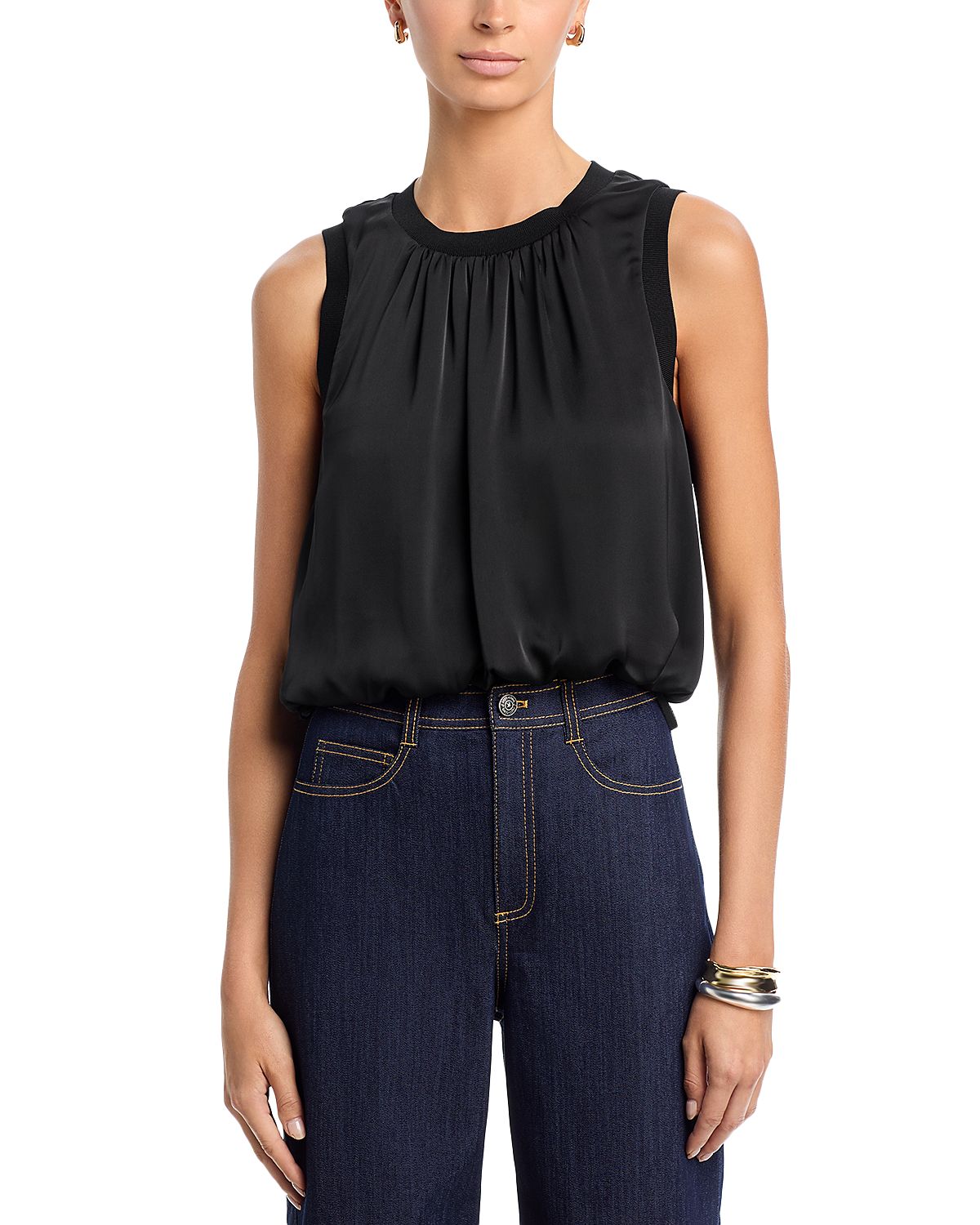 Cinq a Sept Peia Bubble Hem Top