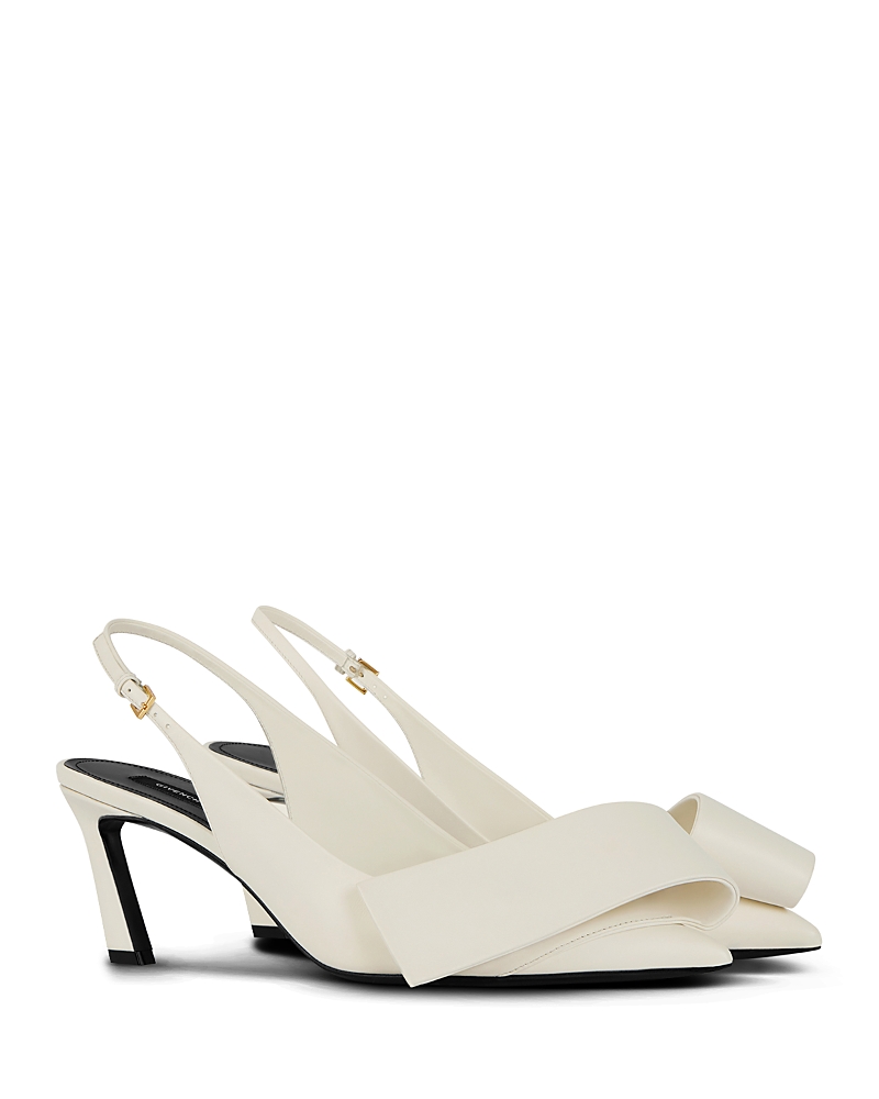 Givenchy Women's Twisted Ribbon 65 Slingback Pumps