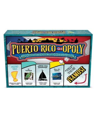  Puerto Ricoopoly Monopoly Board Game, Ages 8+