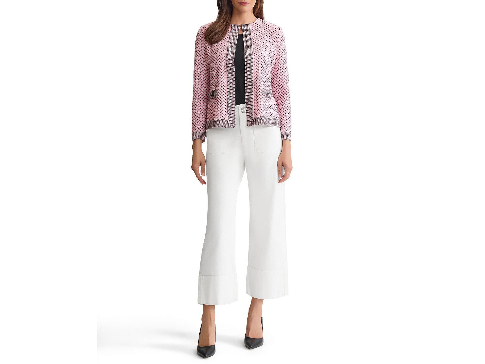 Shell Stitch Knit Jacket — Image 7
