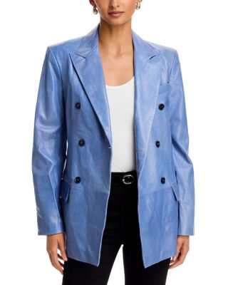The Leather Boulevard Blazer