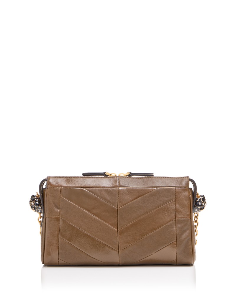 Valentino Garavani Panthea VLogo Small Leather Shoulder Bag by Bloomingdale's