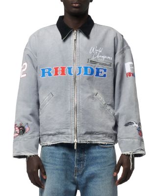 Logo Graphic Zip Work Jacket