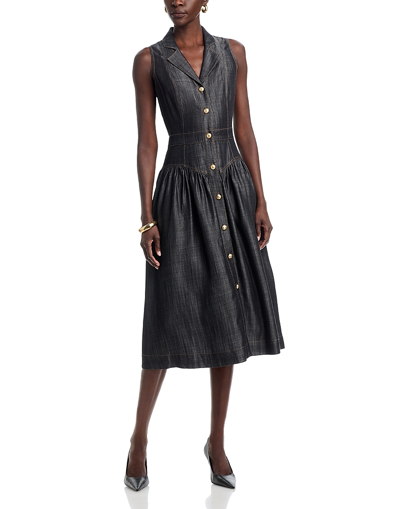 Elie Tahari The Madison Denim Dress
