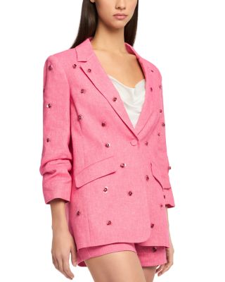 Linen & Cotton Wildflower Pailette Kylie Blazer