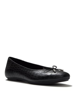 Women's Delicato Croco Ballet Flats