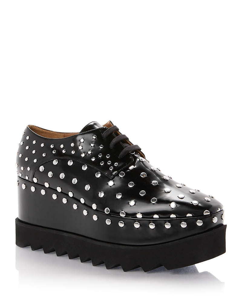 Stella McCartney Women's Elyse Studded Platform Sneakers