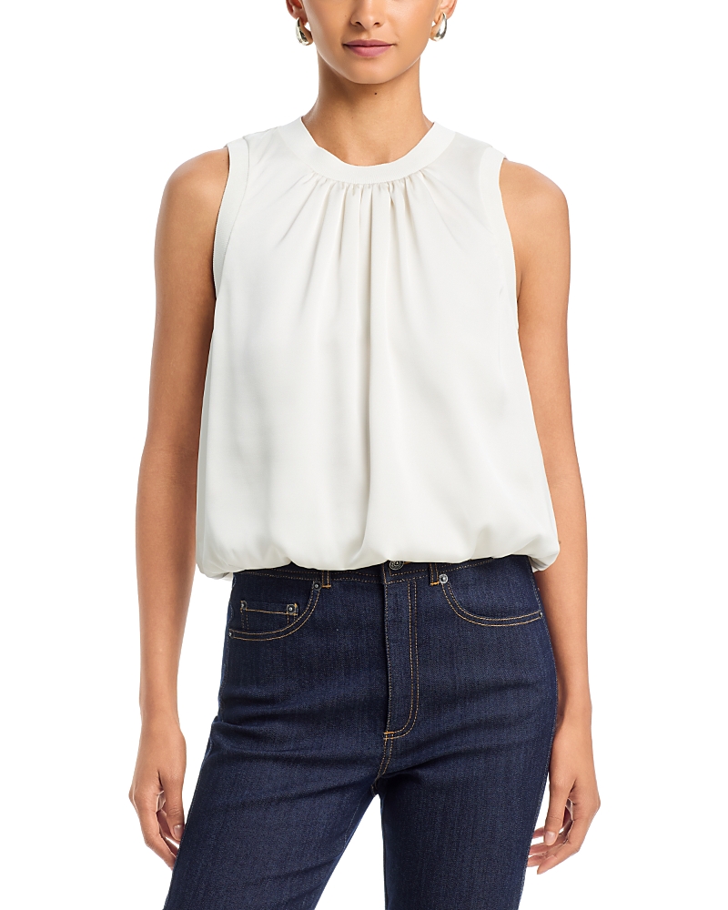 Cinq A Sept Peia Bubble Hem Top