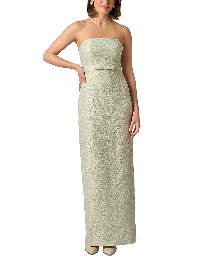Adrianna Papell Glitter Jacquard Gown