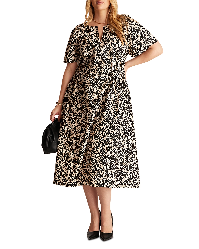 Estelle Plus Noirette Midi Dress