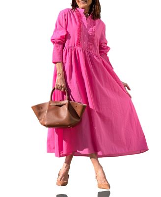Delphine Button Front Dress