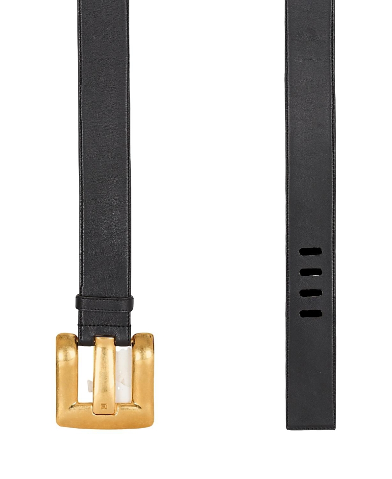 Balmain Anthem 4.5Cm Calfskin Belt