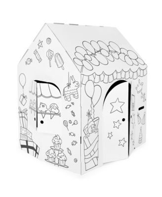  Birthday Arts & Craft Cardboard Fort, Ages 3+