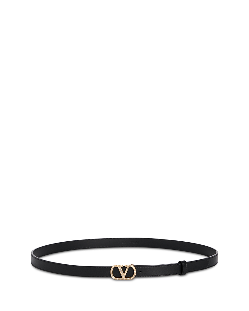 Valentino Garavani Women's VLogo Leather Belt