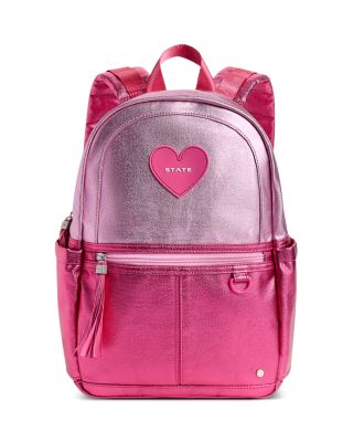 Girls' Kane Color Blocked Heart Mini Backpack - Ages 2-4
