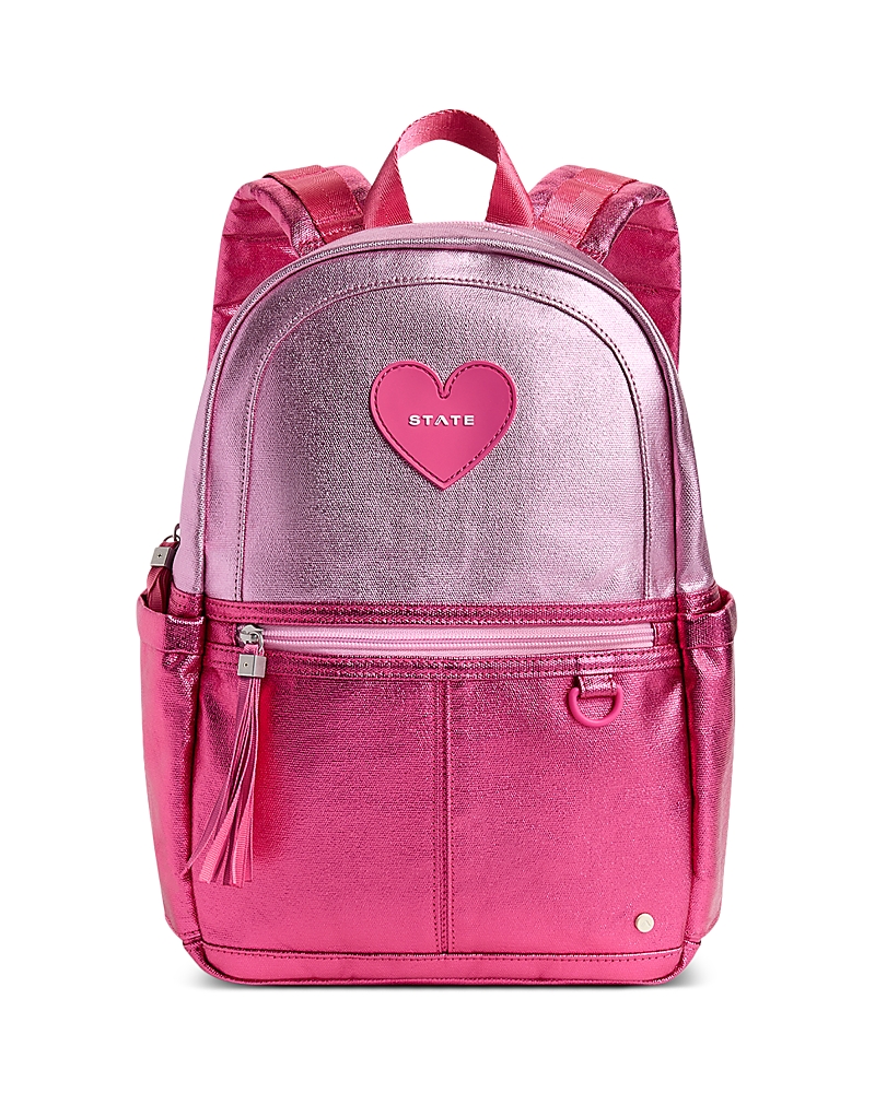State Girls' Kane Color Blocked Heart Mini Backpack - Ages 2