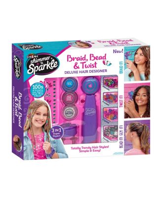 Shimmer N Sparkle Braid Bead and Twist Deluxe Hair Designer, Ages 8+