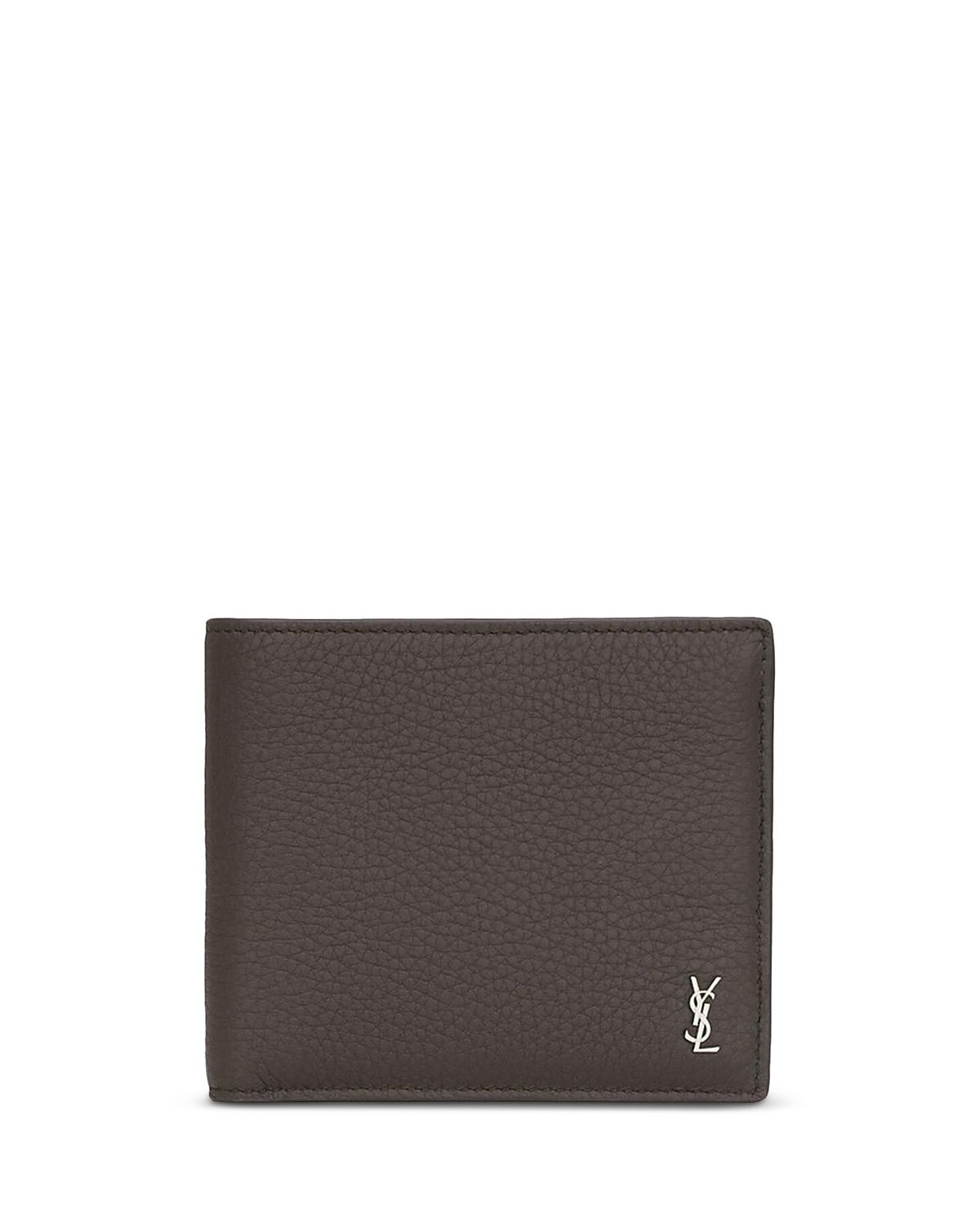 Saint Laurent Tiny Cassandre East/West Wallet With Coin Purse