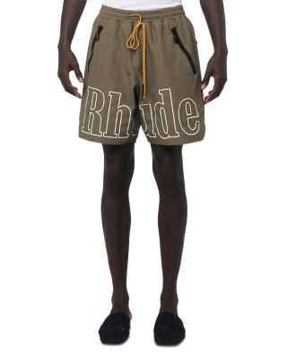 R H U D E 7.8 Drawstring Logo Shorts