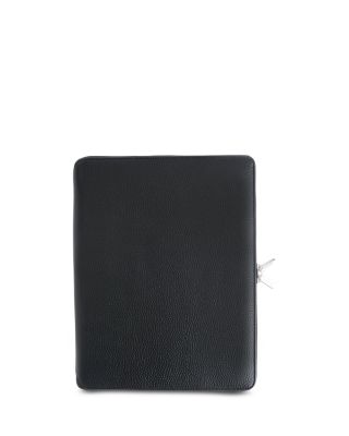 Executive Leather Zip Portfolio