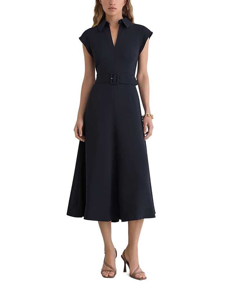 Reiss Belted Midi Dress