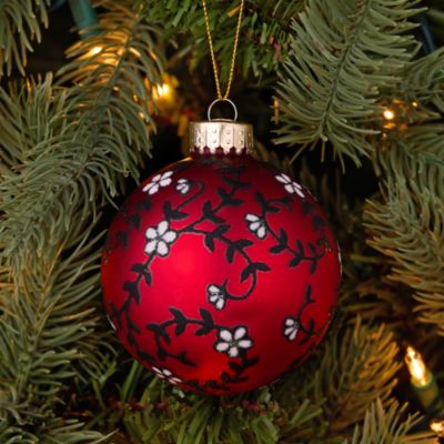 Red Bauble Ornament - Exclusive