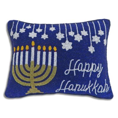 Happy Hanukkah Decorative Pillow
