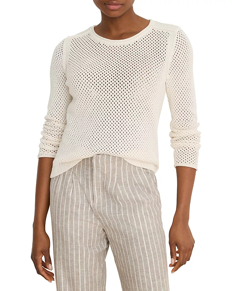 Nic+Zoe Petites Breezeway Mesh Sweater