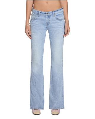 Maria Low Rise Bootcut Jeans in On The Rox