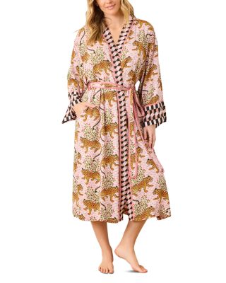 Bagheera Satin Wrap Robe