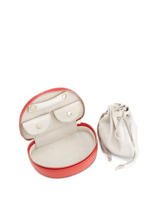 Leather Travel Jewelry Case