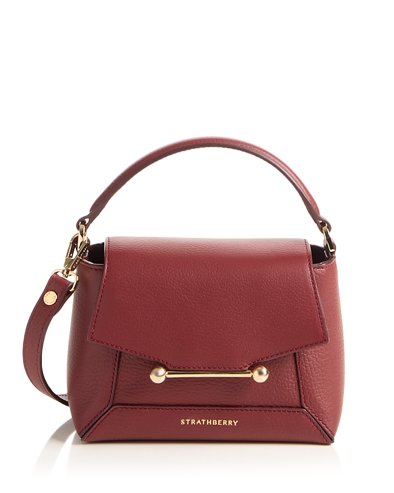 Strathberry Mosaic Nano Leather Crossbody Bag
