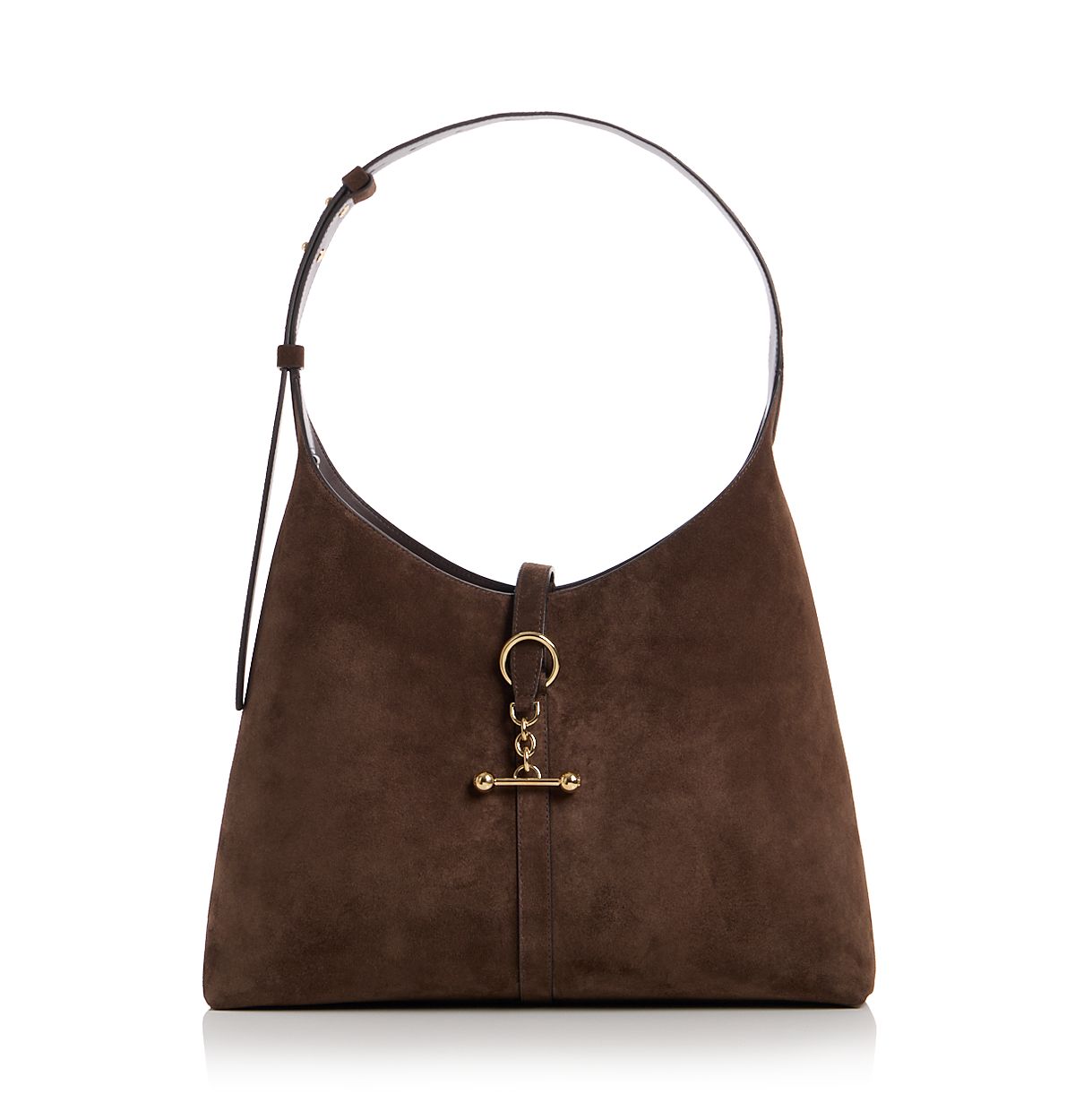 Strathberry Kite Maxi Suede Hobo Bag